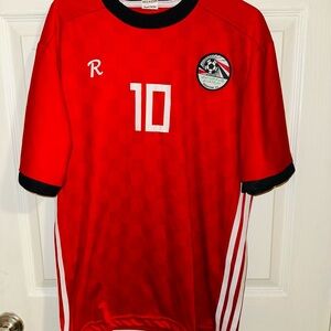 2018 Russia FIFA World Cup M SALAH Soccer Jersey